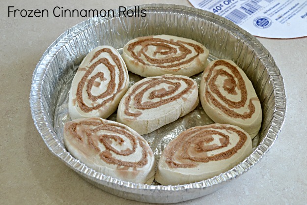 A simple way to serve your family an outstanding breakfast treat. Starting with store bought cinnamon rolls, blueberry pie filling and the best crunchie topping. It's one of my families favorite breakfasts!