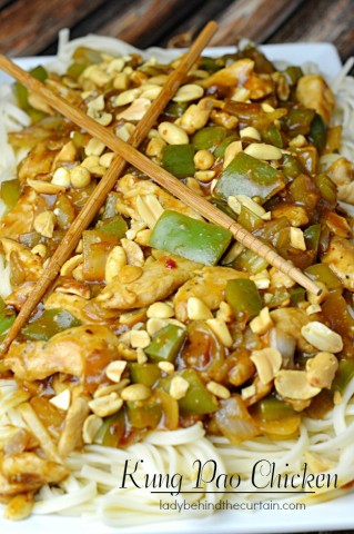 Bring your restaurant favorite Chinese dish to your table with this simple delicious chicken dish with a kick.