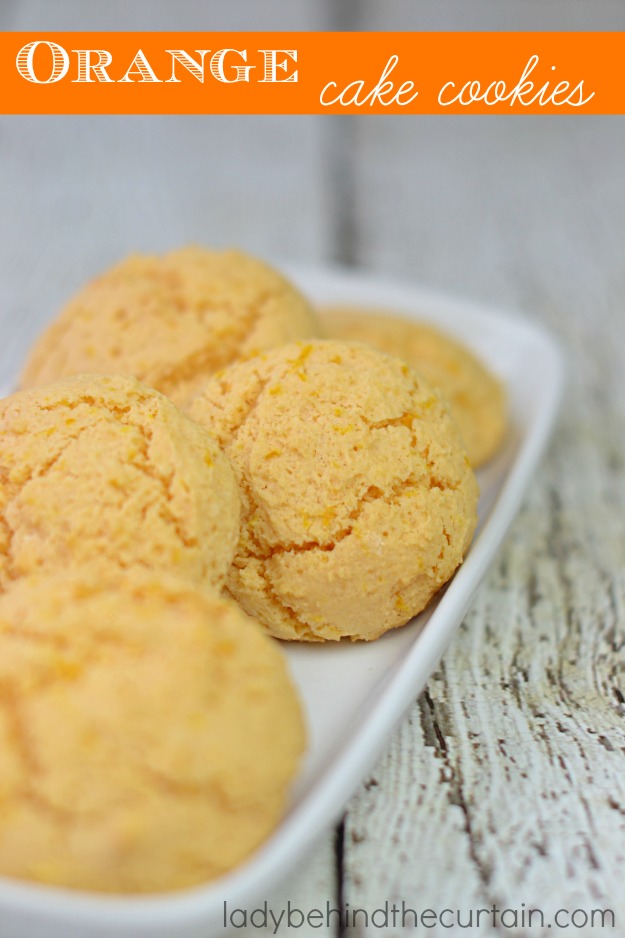 These easy to make chewy cookies start with a white cake mix. Perfect for a spring or summer event.