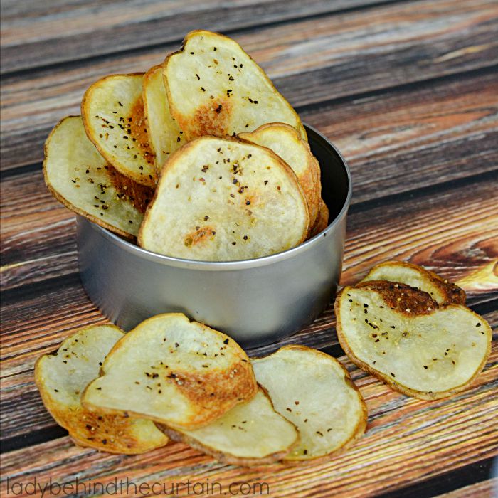 Simple Baked Potato Chips