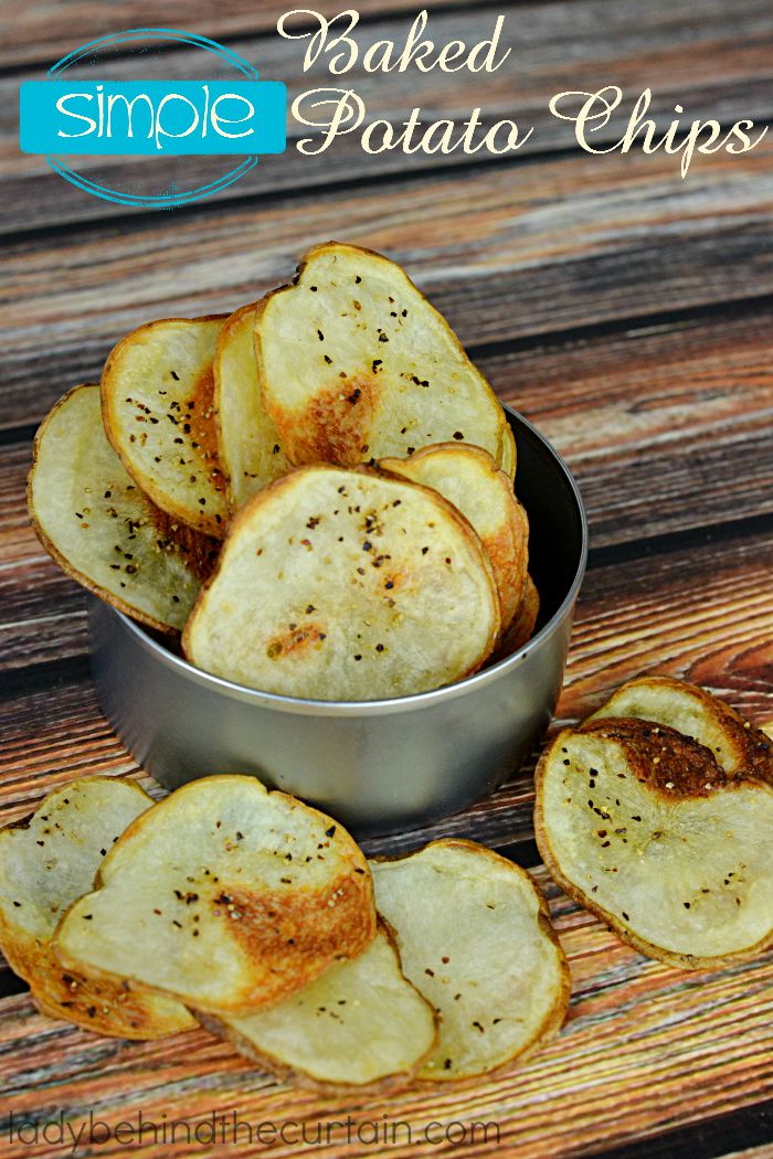 Simple Baked Potato Chips