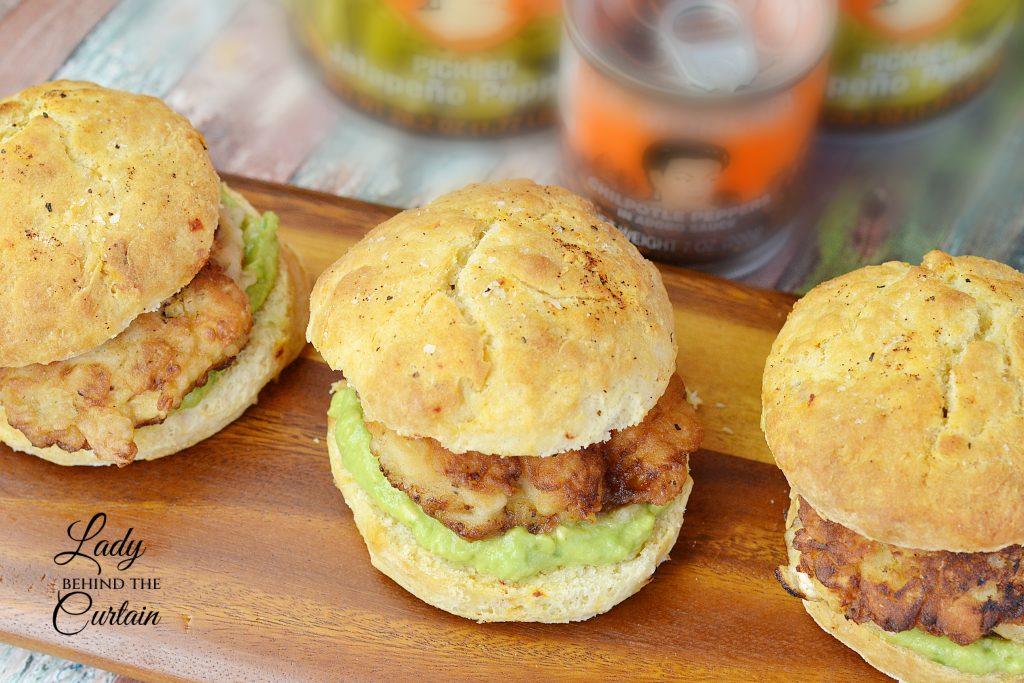Chipotle Honey Biscuit Chicken Sliders
