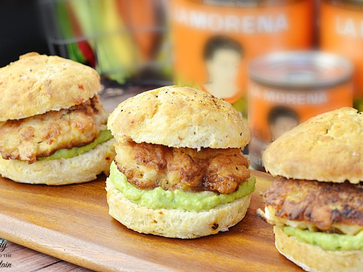 Chipotle Honey Biscuit Chicken Sliders