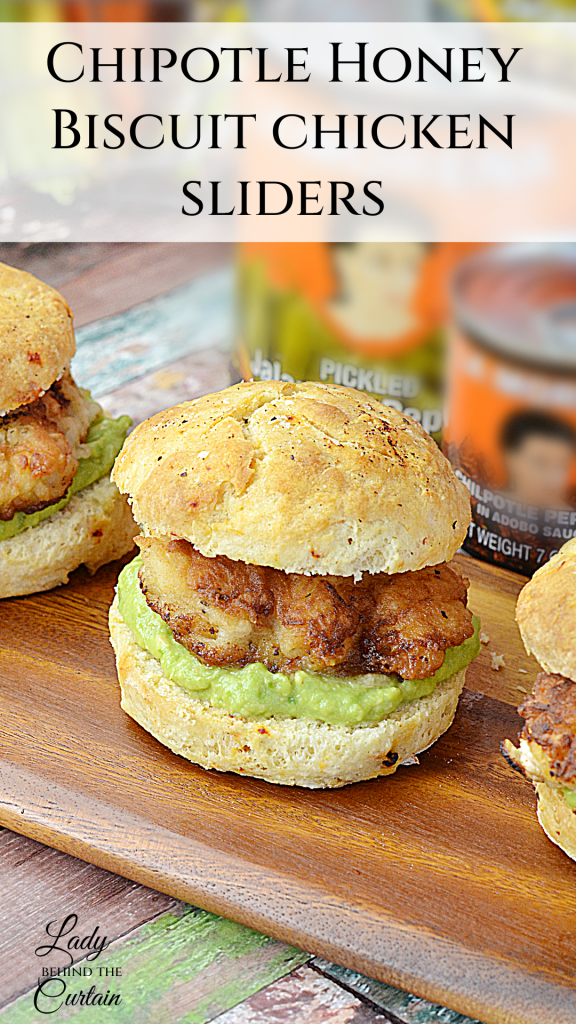 Chipotle Honey Biscuit Chicken Sliders
