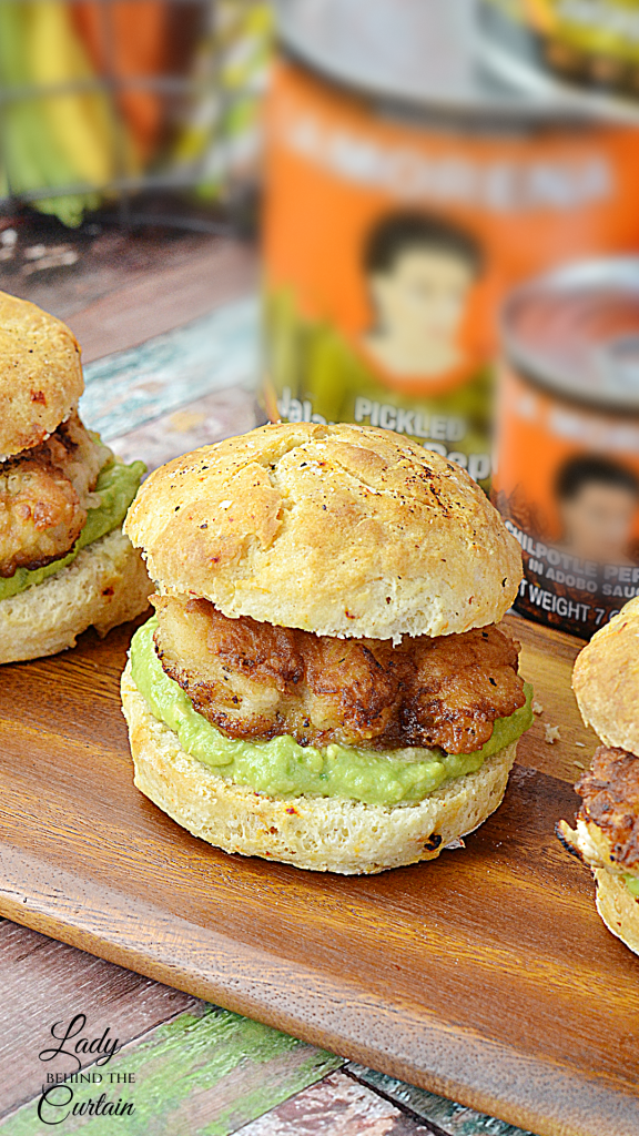 Chipotle Honey Biscuit Chicken Sliders