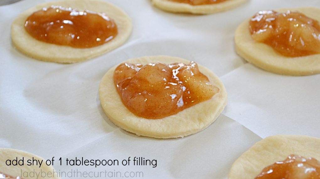 Semi Homemade Mini Caramel Apple Pies | Quick and easy pies perfect for parties or game day.
