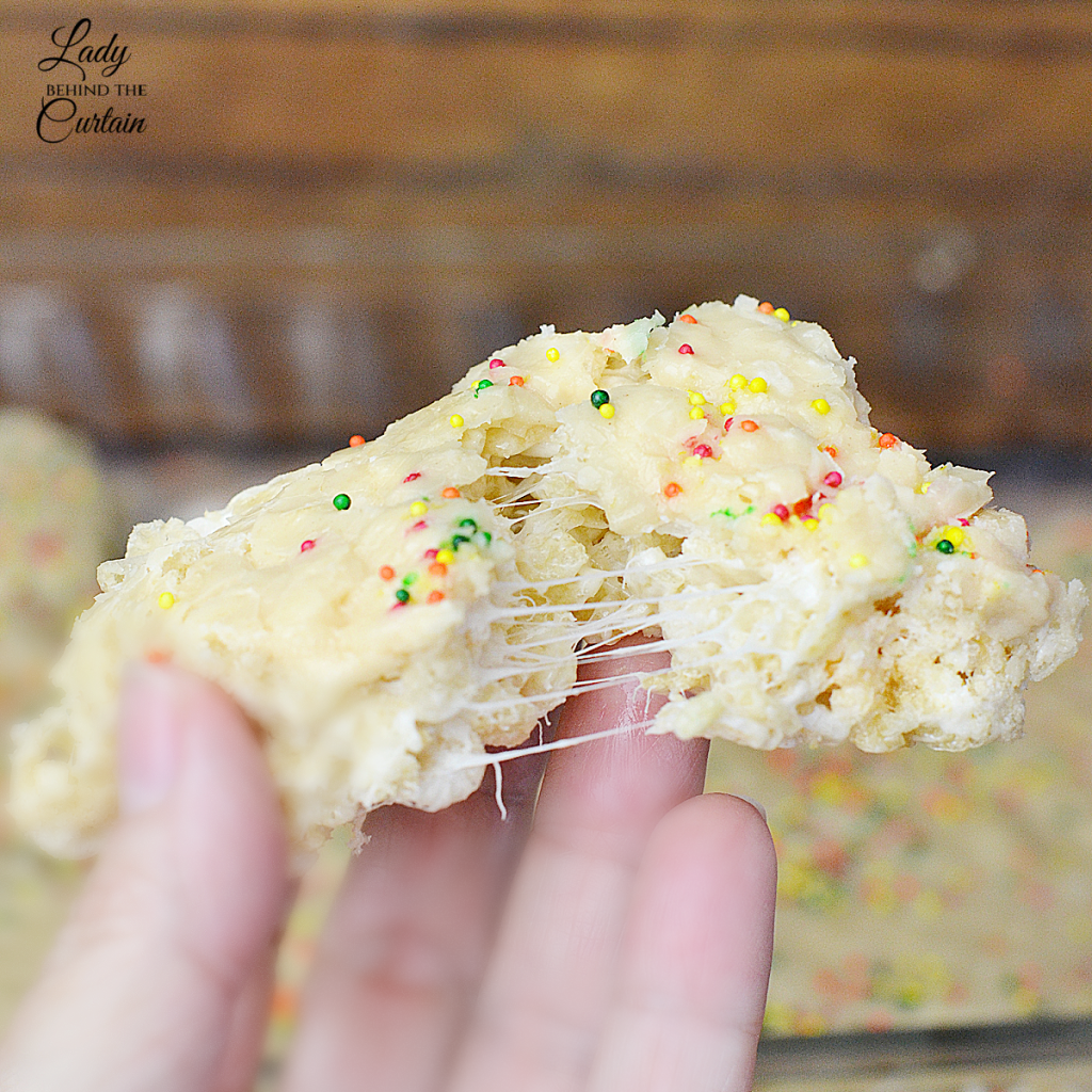 Brown Butter Rice Krispies Treats with Brown Butter Icing