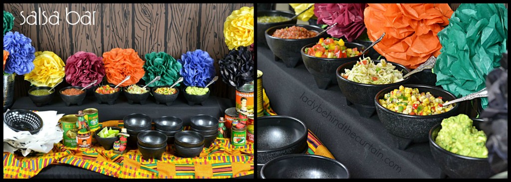 How to Create a Salsa Bar | Whether you're celebrating a birthday, having a fiesta or it's game day a salsa bar is fun and easy to put together.