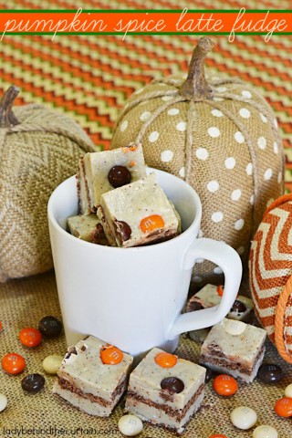 Pumpkin Spice Latte Fudge | For when you would rather eat your latte instead of drink it!