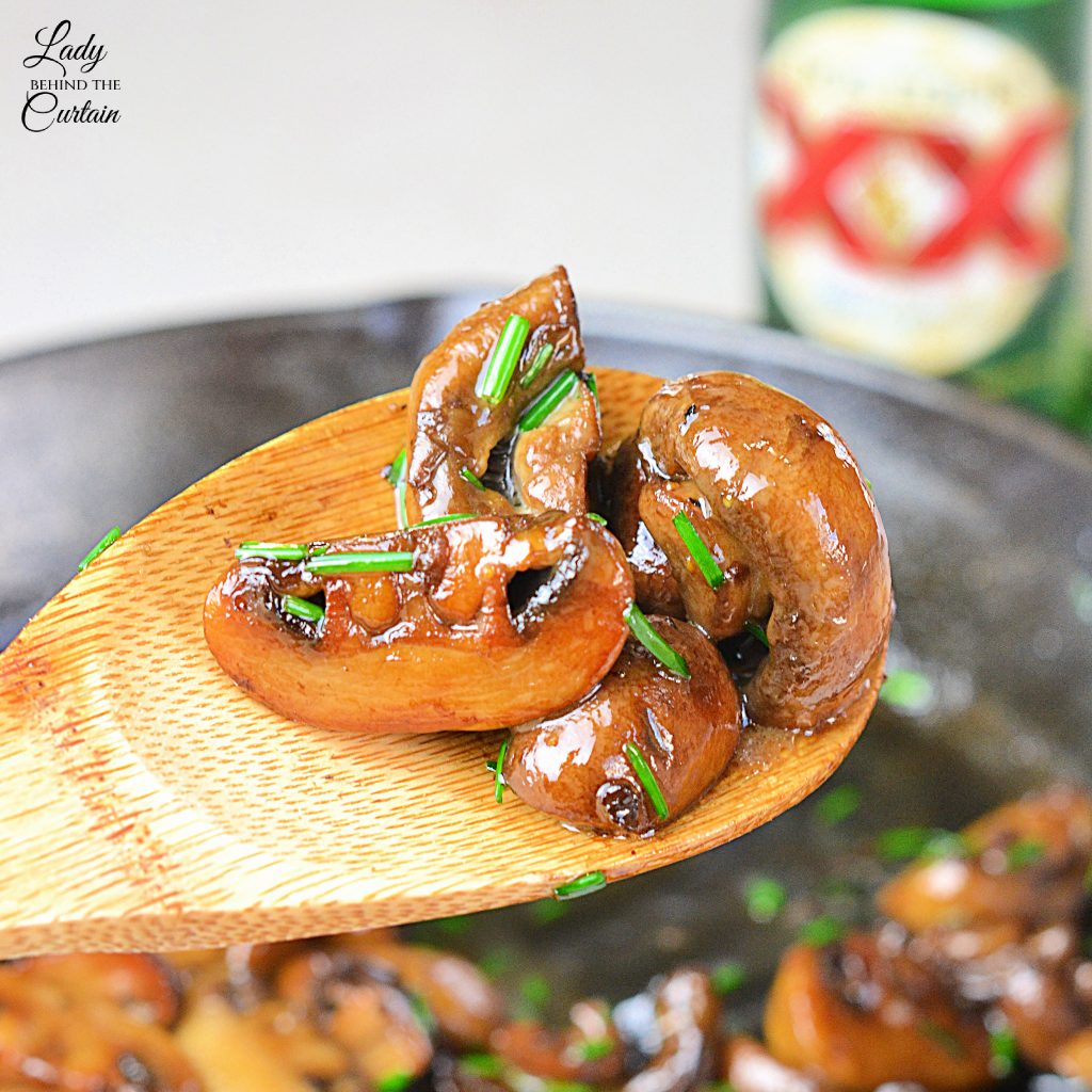 Sauteed Beer Mushrooms