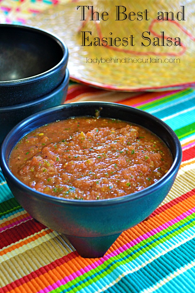 How to Create a Salsa Bar | Whether you're celebrating a birthday, having a fiesta or it's game day a salsa bar is fun and easy to put together.