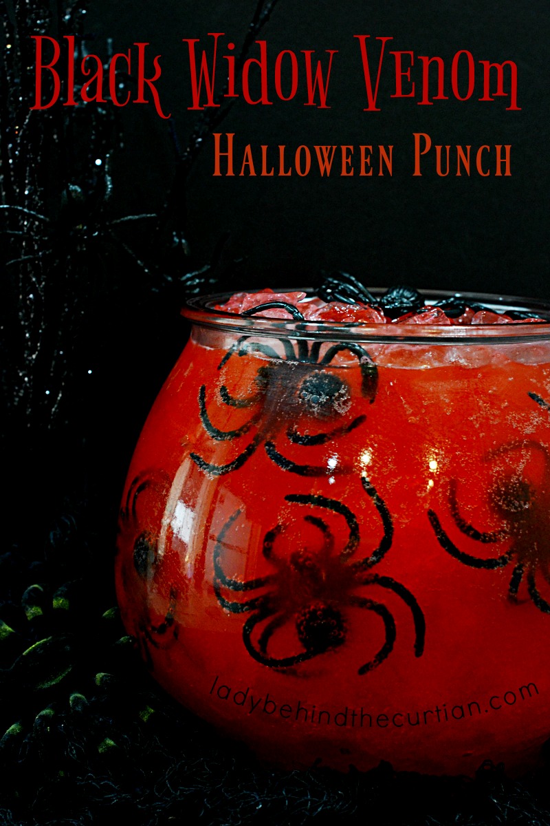 Black Widow Venom Halloween Punch