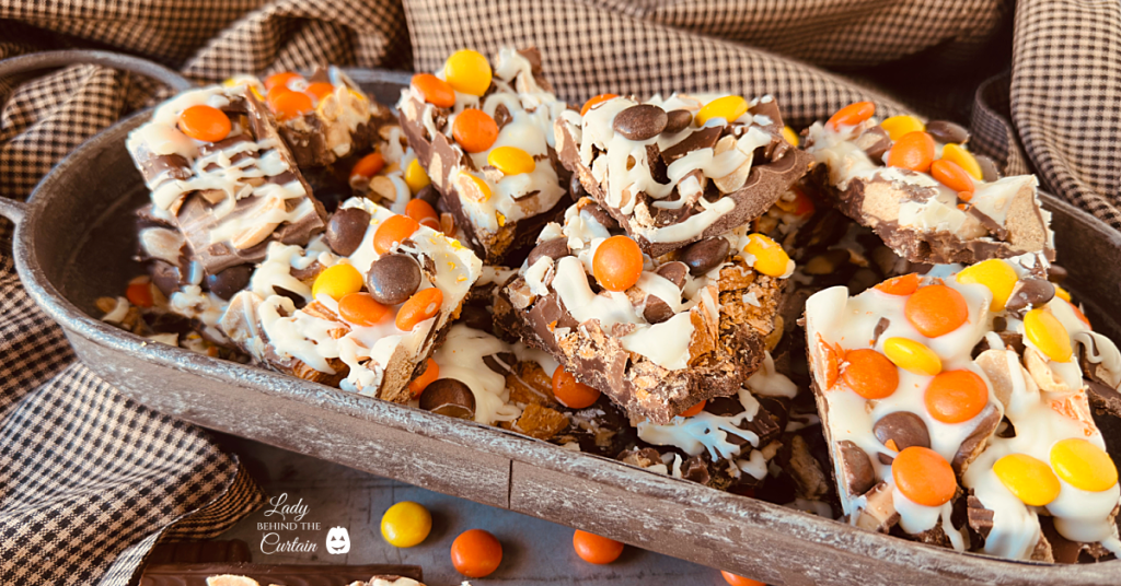 Peanut Butter Toffee Candy Bark