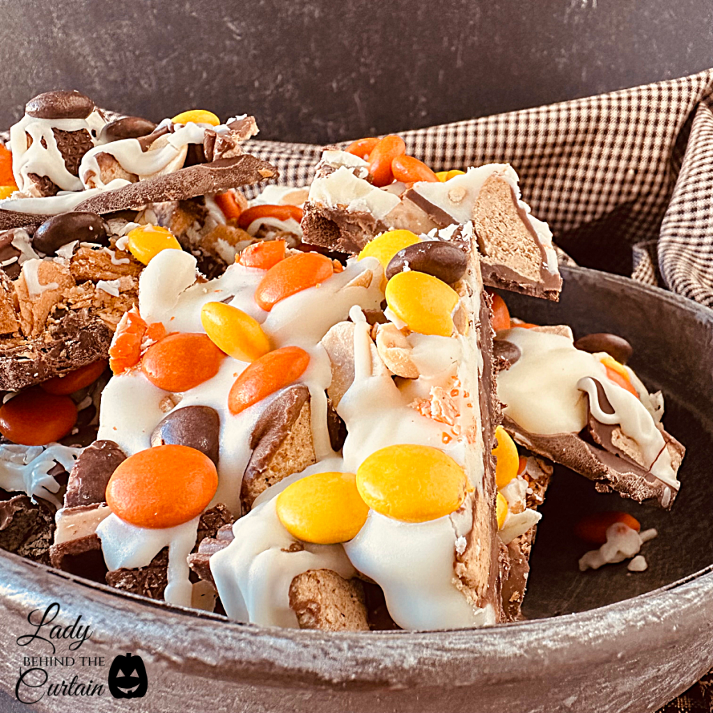 Peanut Butter Toffee Candy Bark