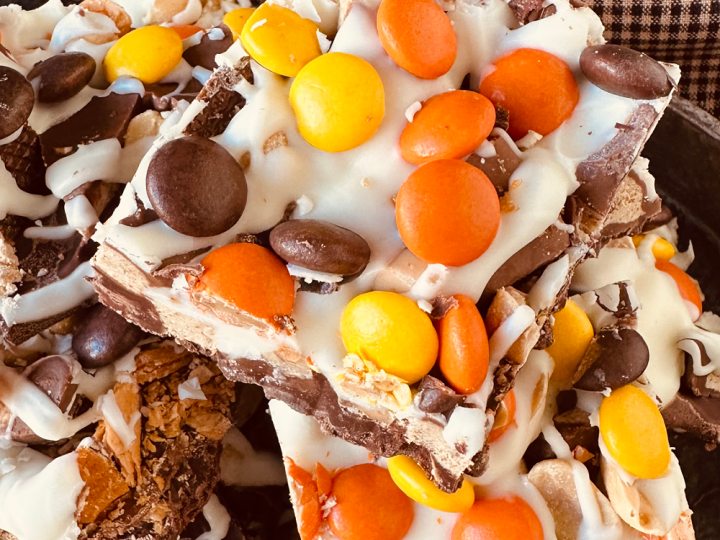Peanut Butter Toffee Candy Bark
