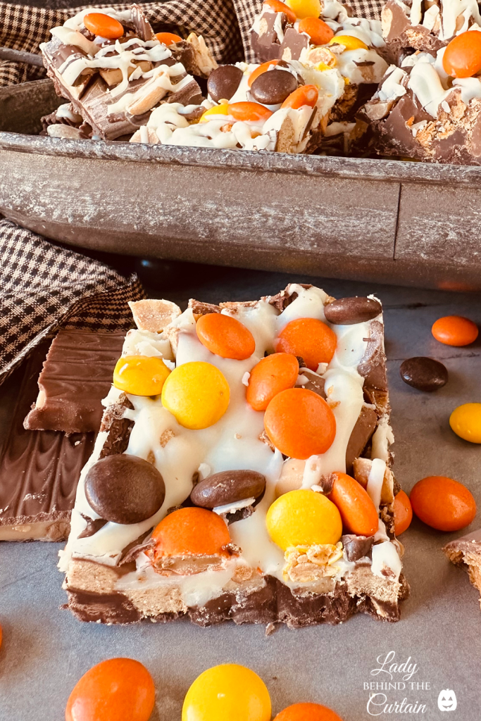 Peanut Butter Toffee Candy Bark