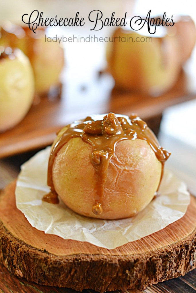 Cheesecake Baked Apples