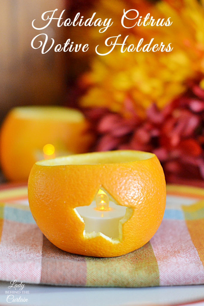 Holiday Citrus Votives