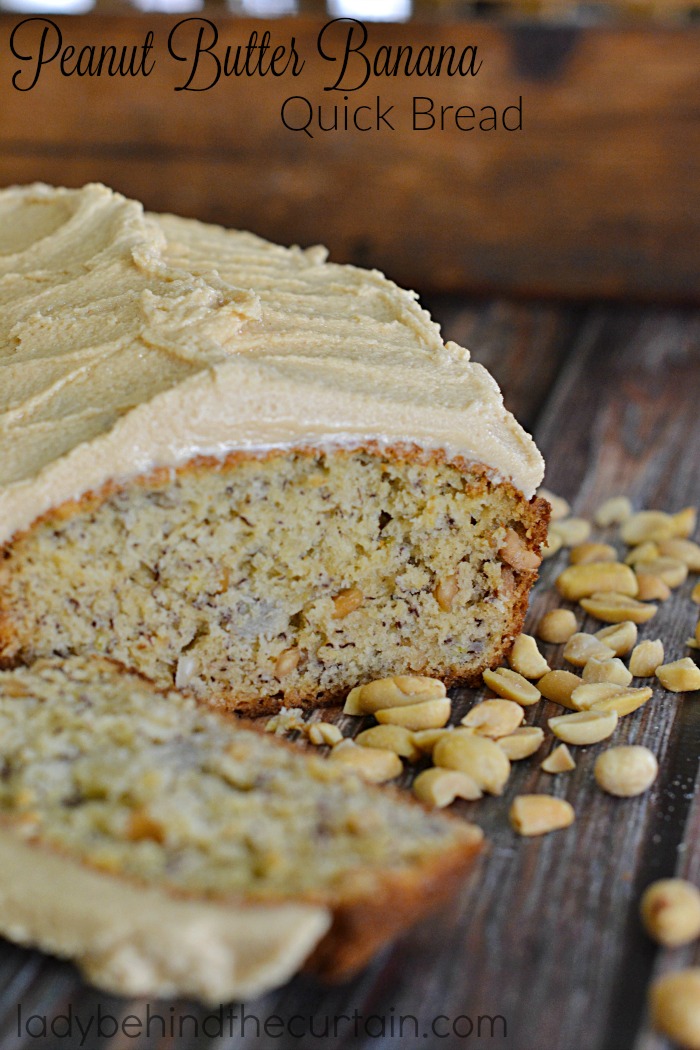 Peanut Butter Banana Quick Bread | Transform your favorite childhood sandwich into a delicious breakfast treat!