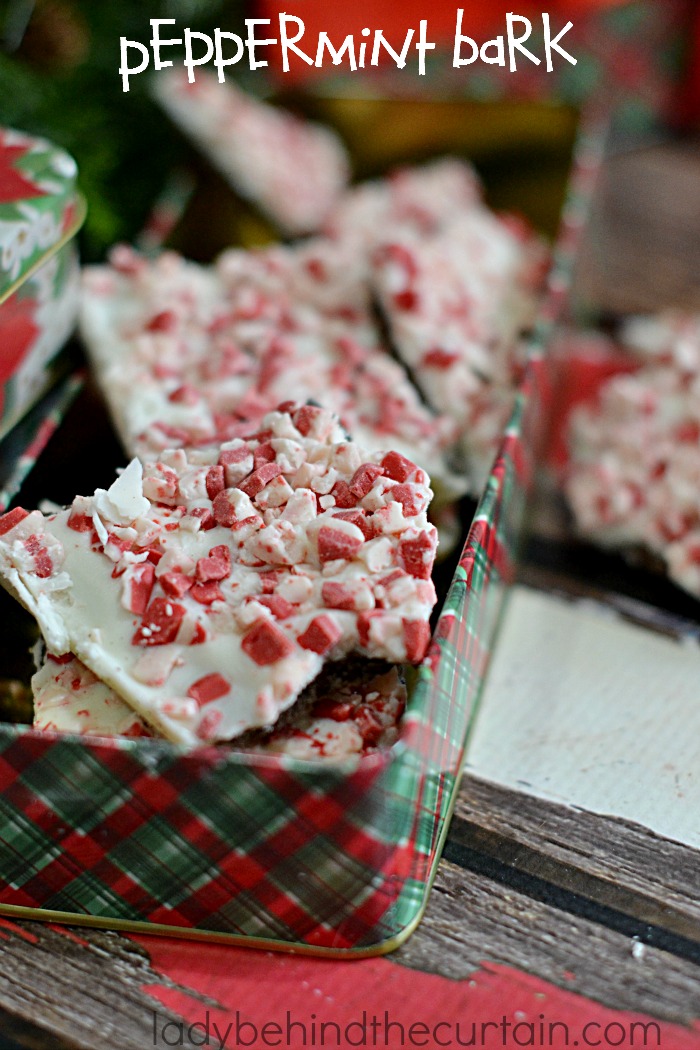 Peppermint Bark | Not too sweet with just the right amount of crunch and mint flavor. 