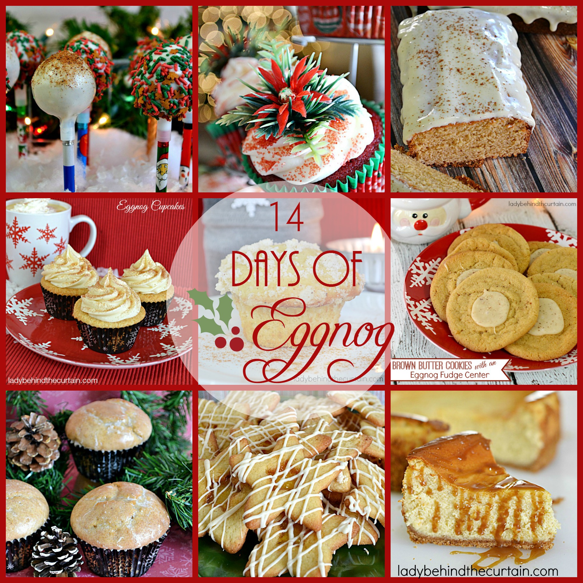 14 Days of Eggnog | Celebrate the season with eggnog inspired recipes, perfect for all your Christmas celebrations!