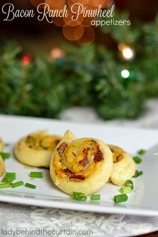 Ranch Pinwheel Appetizers | An easy appetizer that can be put together in minutes!