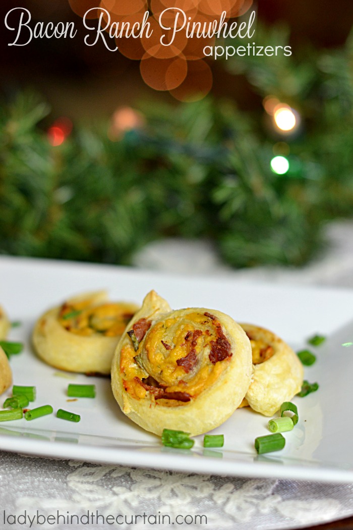 Ranch Pinwheel Appetizers | An easy appetizer that can be put together in minutes!