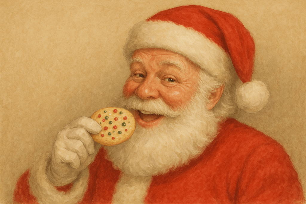 Last Minute Cookies for Santa