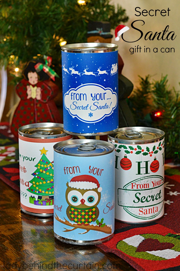 Secret Santa Gift In a Can | Sometimes the best part about a gift is how it's packaged!