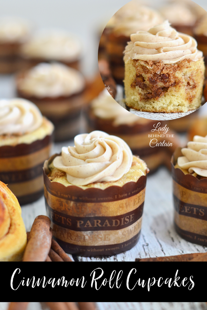 Cinnamon Roll Cupcakes
