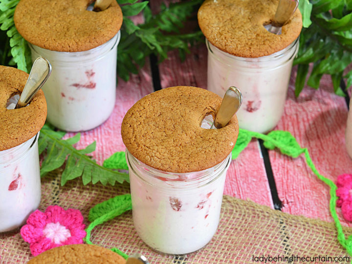 No Bake Strawberry Cheesecake