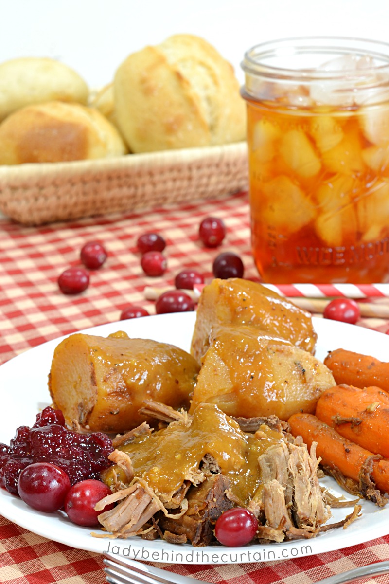 Slow Cooker Cranberry Roast