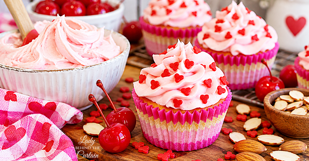 Cherry Almond Buttercream Frosting