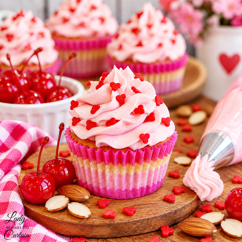 Cherry Almond Buttercream Frosting