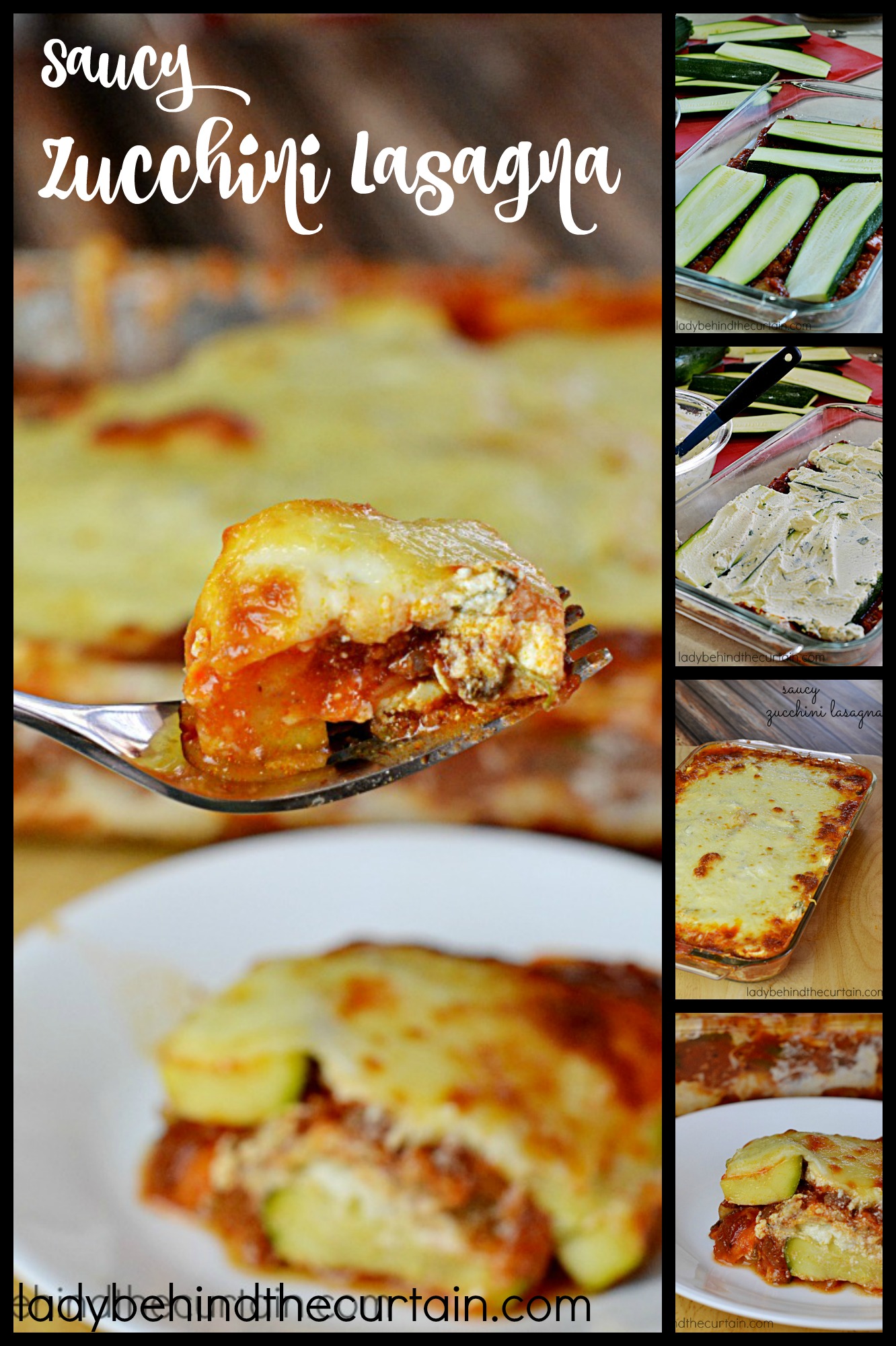 Saucy Zucchini Lasagna