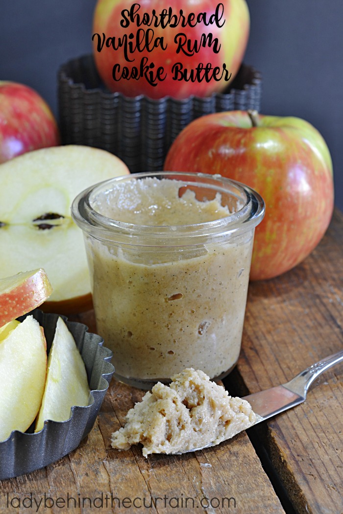 Shortbread Vanilla Rum Cookie Butter