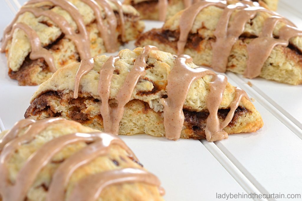 Triple Cinnamon Scones