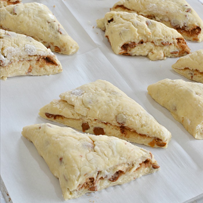 Triple Cinnamon Scones