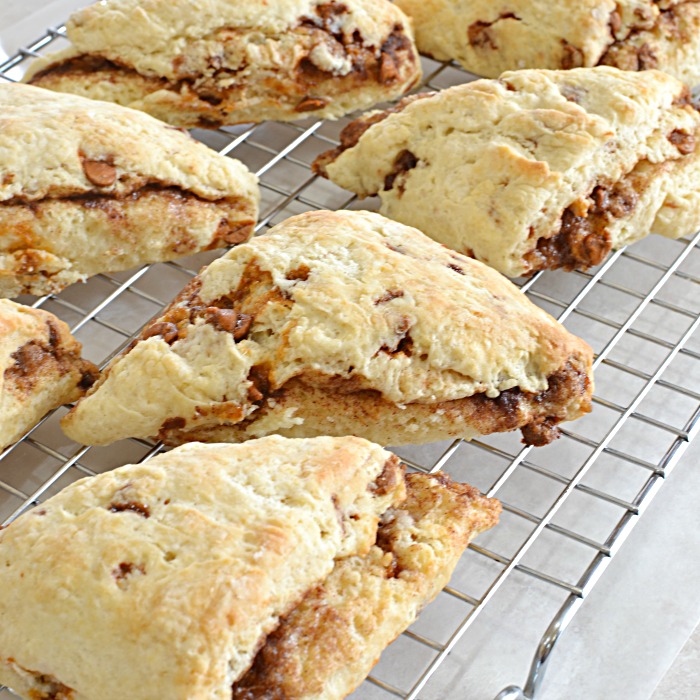 Triple Cinnamon Scones