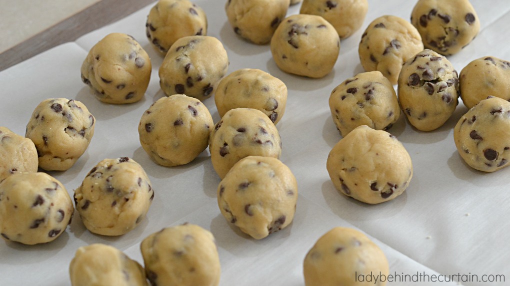 Chocolate Chip Cookie Dough Easter Eggs
