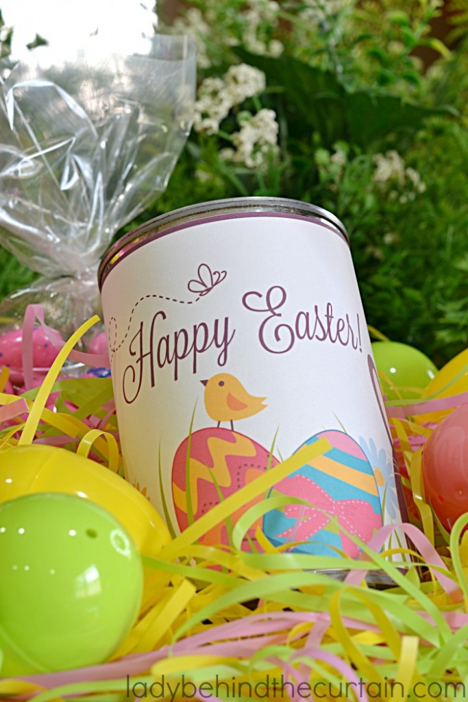 Easter Basket Caramel Dipped Pretzels