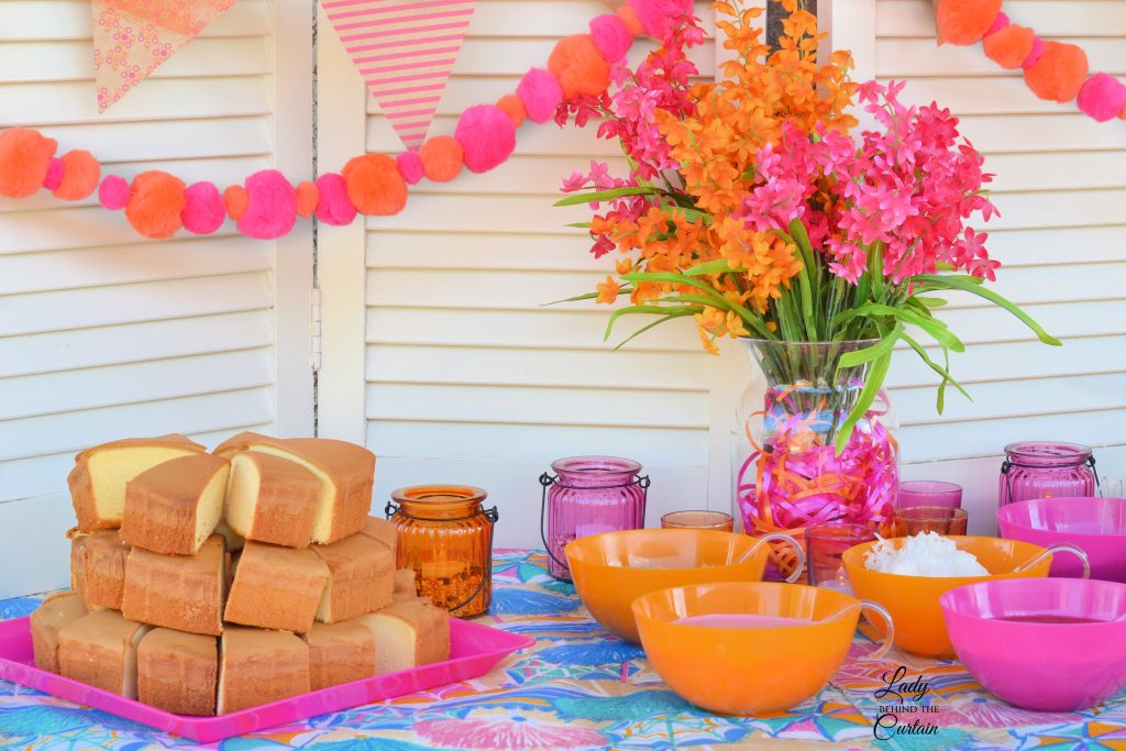 Make It Your Own Shortcake Dipping Bar
