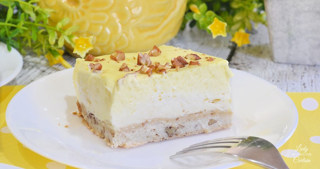 Triple Layer Lemon Bars