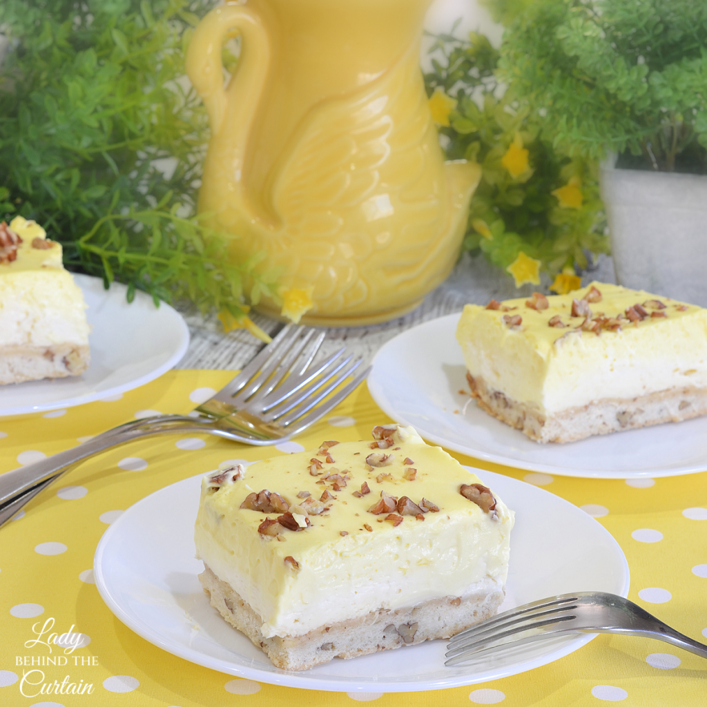 Triple Layer Lemon Bars