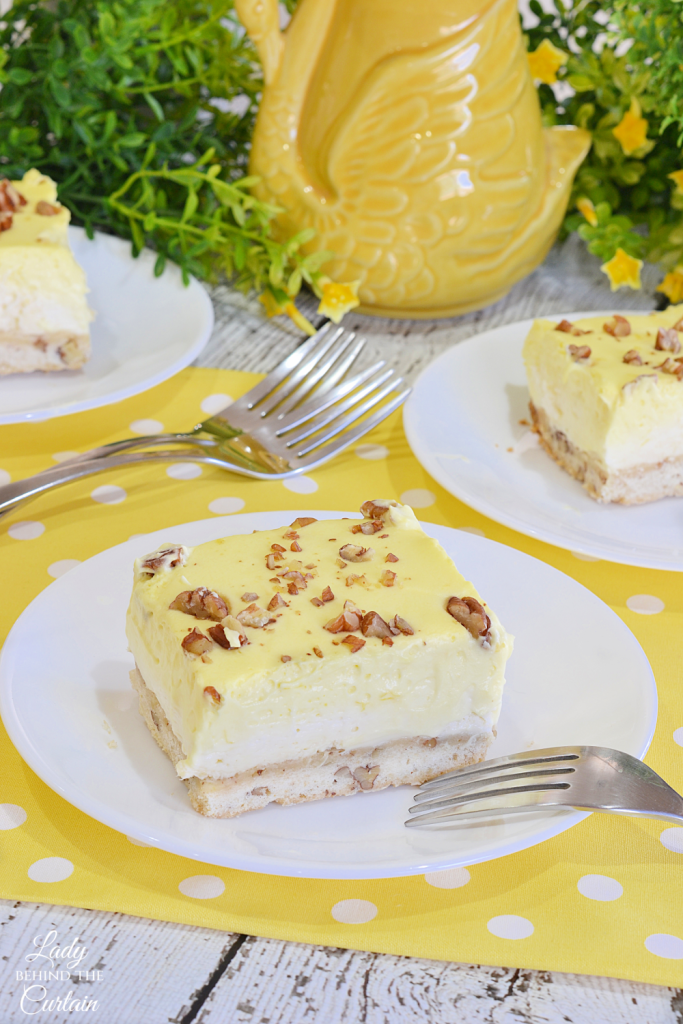 Triple Layer Lemon Bars
