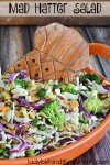 Mad Hatter Salad |When bringing the same old coleslaw just isn't enough. This salad coleslaw is simply the best! Full of fresh vegetables with sautéed nuts and top ramen noodles. Deliciously covered with a sweet dressing. Great for family, church or barbecue gatherings.