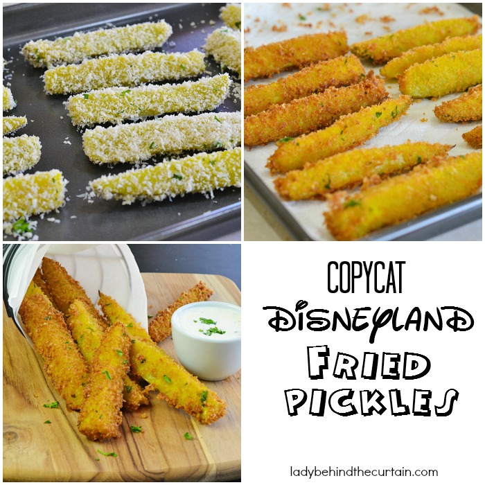 Copycat Disneyland Fried Pickles | These fried pickles are knock your socks off good!