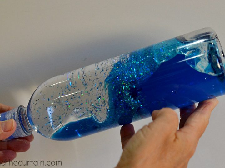 Finding Dory Ocean in a Bottle Party Favor