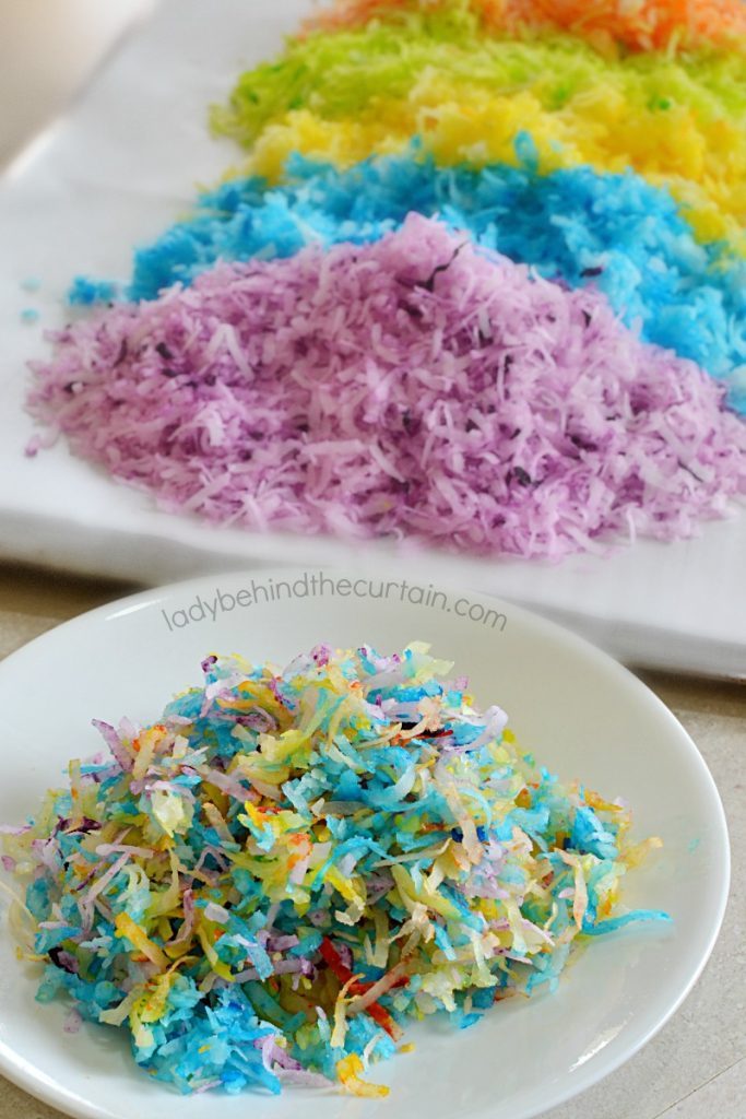 How To Color Coconut