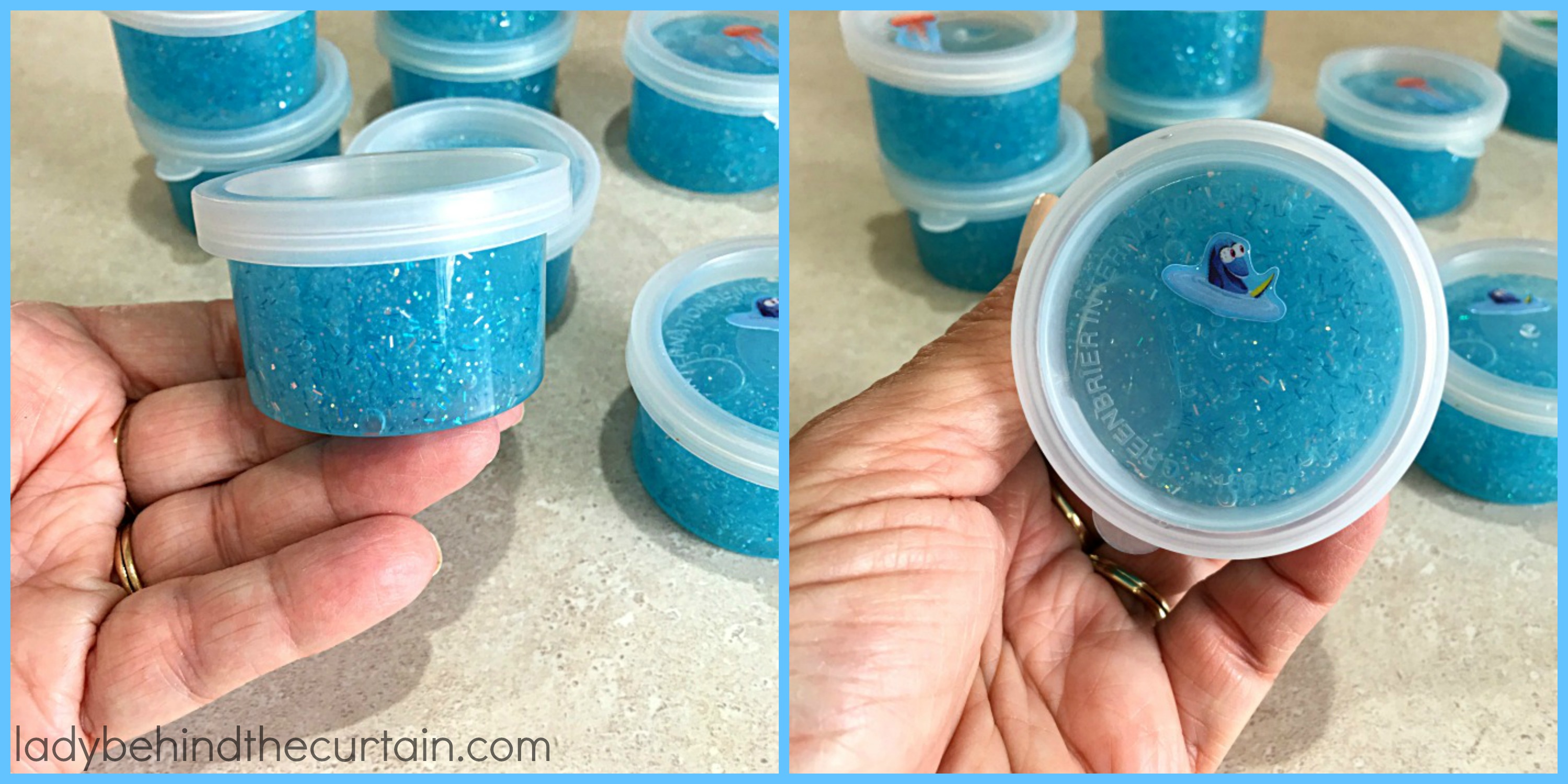 Easy To Make Glitter Slime